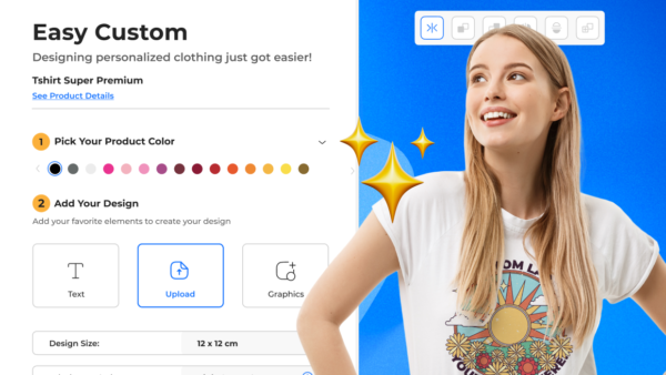 Design T-shirts with the Wordans Custom Lab!
