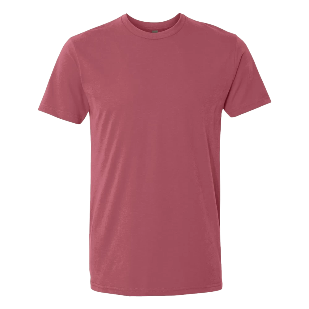 A maroon t-shirt