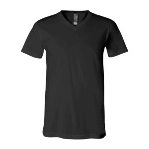 Bella B3005 - Delancey V-Neck T-Shirt Black