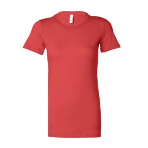 Bella B6004 - Ring Spun T-shirt for Women  Red