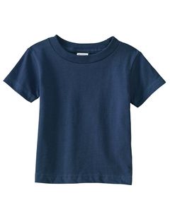 Rabbit Skins 3401 - Infant Short-Sleeve Jersey T-Shirt Navy