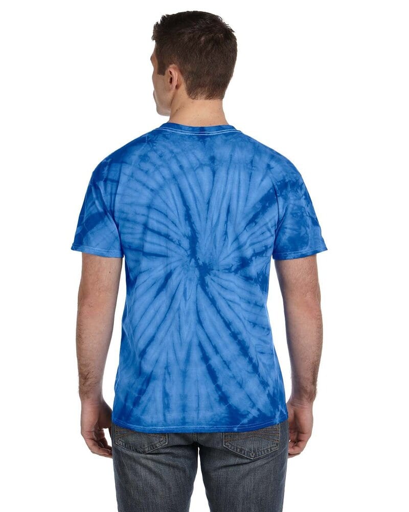 Tie dye gildan t-shirts for men pink and yellow