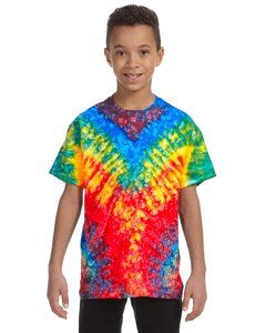 Tie-Dye CD100Y - Youth 5.4 oz., 100% Cotton Tie-Dyed T-Shirt Woodstock