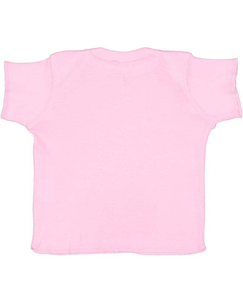 Rabbit Skins R3400 - Infant 5 oz. Baby Rib Lap Shoulder T-Shirt