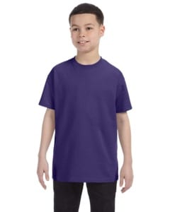 Jerzees 29B - Youth 5.6 oz., 50/50 Heavyweight Blend™ T-Shirt  Deep Purple