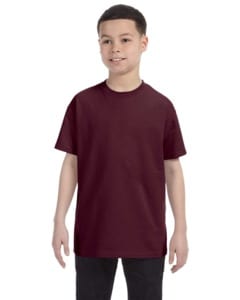 Jerzees 29B - Youth 5.6 oz., 50/50 Heavyweight Blend™ T-Shirt  Maroon