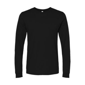 Bella+Canvas 3501 - Men’s Jersey Long-Sleeve T-Shirt Black