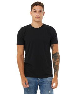 Bella+Canvas 3650 - Unisex Poly-Cotton Short-Sleeve T-Shirt Black