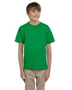 Fruit of the Loom 3931B - Youth 5 oz., 100% Heavy Cotton HD® T-Shirt Kelly