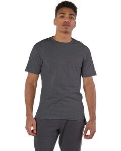 Champion T425 - Short Sleeve Tagless T-Shirt Charcoal Heather