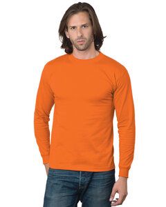 Bayside 2955 - Union-Made Long Sleeve T-Shirt Bright Orange