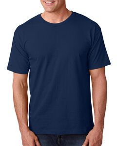 Bayside 5040 - USA-Made 100% Cotton Short Sleeve T-Shirt Navy
