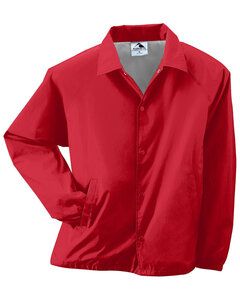 Augusta Sportswear 3100 - Nylon Coach's Jacket/Lined Red