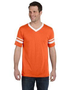 Augusta Sportswear 360 - Sleeve Stripe Jersey Orange/ White