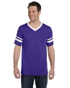 Augusta Sportswear 360 - Sleeve Stripe Jersey Purple/ White