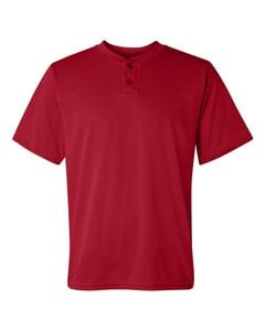 Augusta Sportswear 426 - Performance Two-Button Henley Red