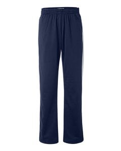 Augusta Sportswear 7752 - Ladies' Brushed Tricot Medalist Pants Navy/ White