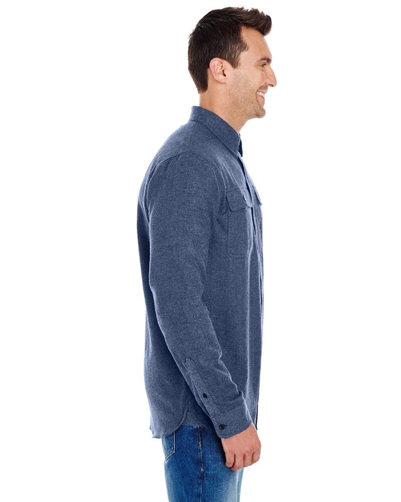 Burnside B8200 - Solid Long Sleeve Flannel Shirt