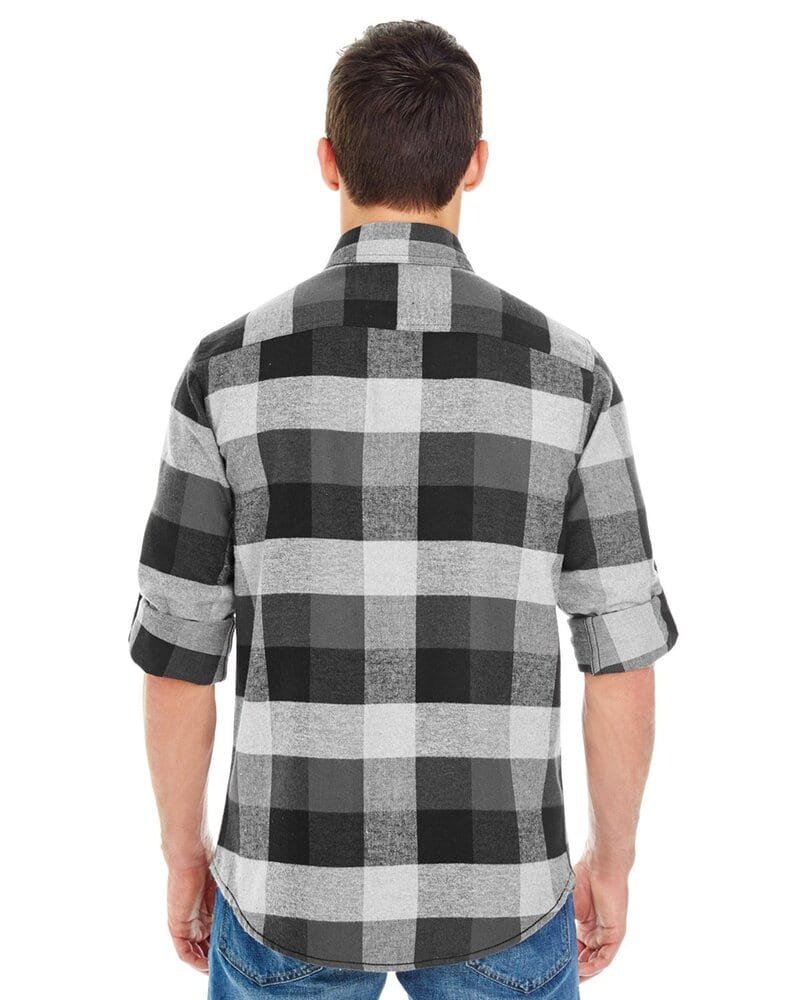 Burnside B8210 - Yarn-Dyed Long Sleeve Flannel Shirt