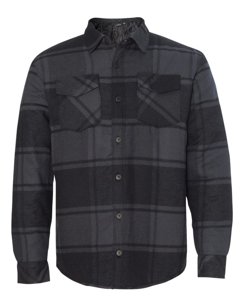 Burnside B8610 - Quilted Flannel Jacket