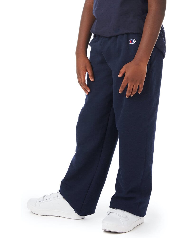 Champion P890 - Eco Youth Open Bottom Sweatpants with Pockets