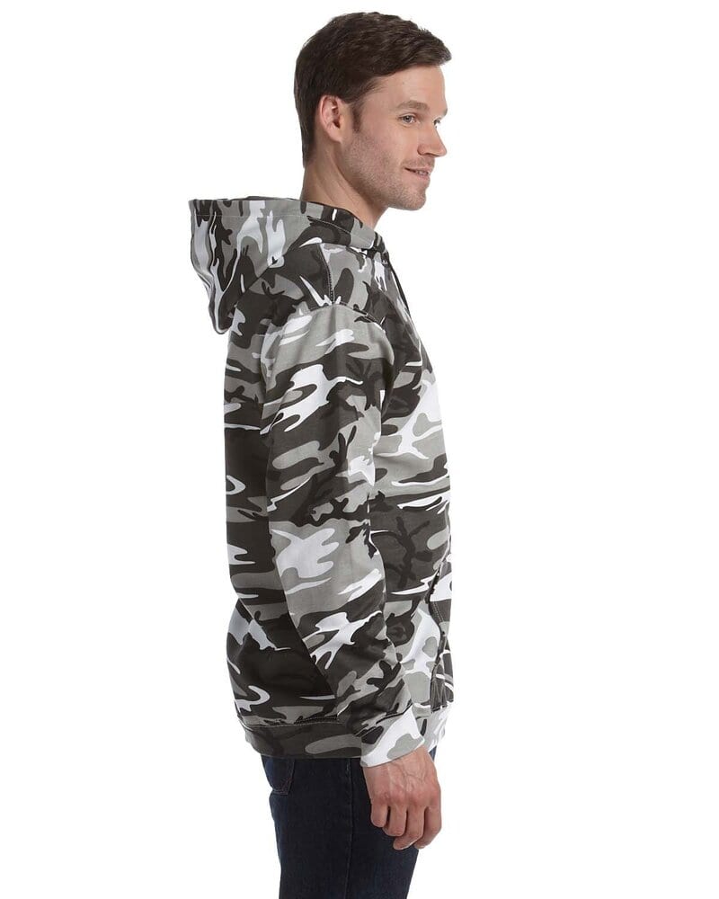 Code V 3969 - Camouflage Pullover Hooded Sweatshirt