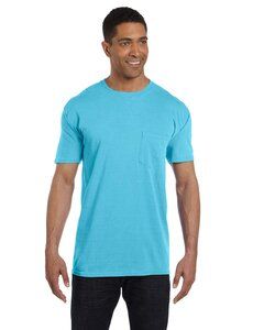 Comfort Colors 6030 - Garment Dyed Short Sleeve Shirt with a Pocket Lagoon