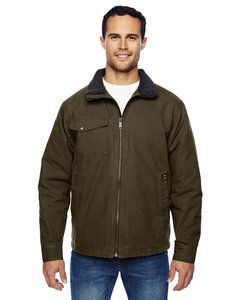 DRI DUCK 5037 - Endeavor Canyon Cloth Canvas Jacket with Sherpa Lining Tobacco