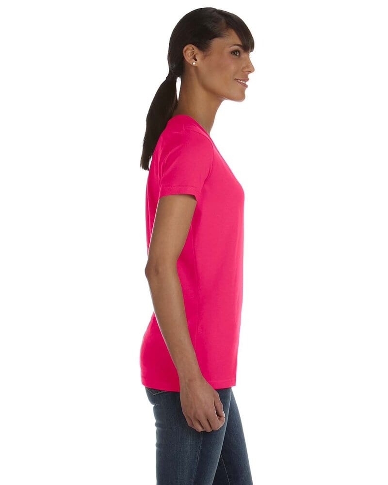 Fruit of the Loom L39VR - Ladies' Heavy Cotton HD™ V-Neck T-Shirt