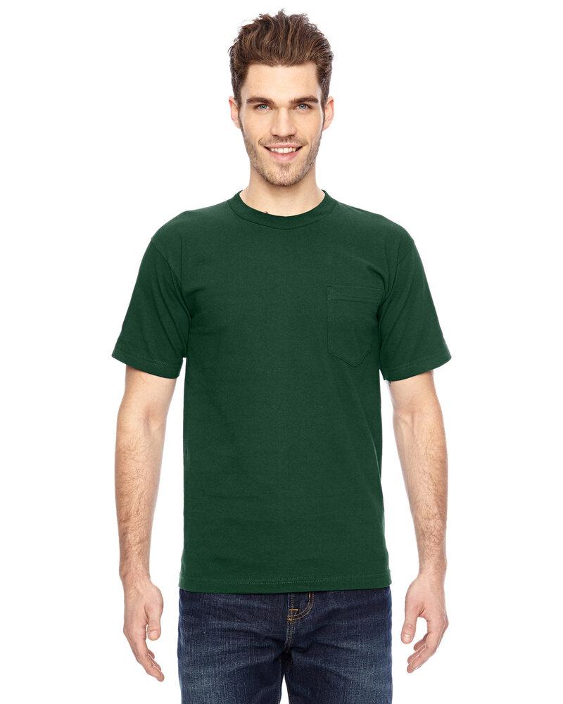 Bayside 7100 - USA-Made Short Sleeve T-Shirt with a Pocket