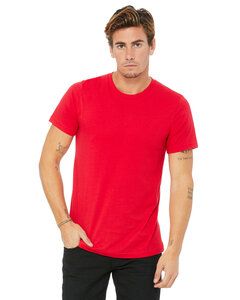Bella+Canvas 3001USA - Unisex Short Sleeve Made In The USA Crewneck T-Shirt Red