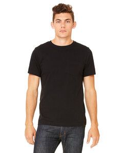 Bella+Canvas 3021 - Jersey Pocket T-Shirt Black