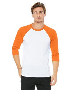 Bella+Canvas 3200 - Unisex Three-Quarter Sleeve Baseball Raglan