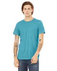 Bella+Canvas 3413 - Unisex Triblend Short Sleeve T-Shirt Aqua Triblend