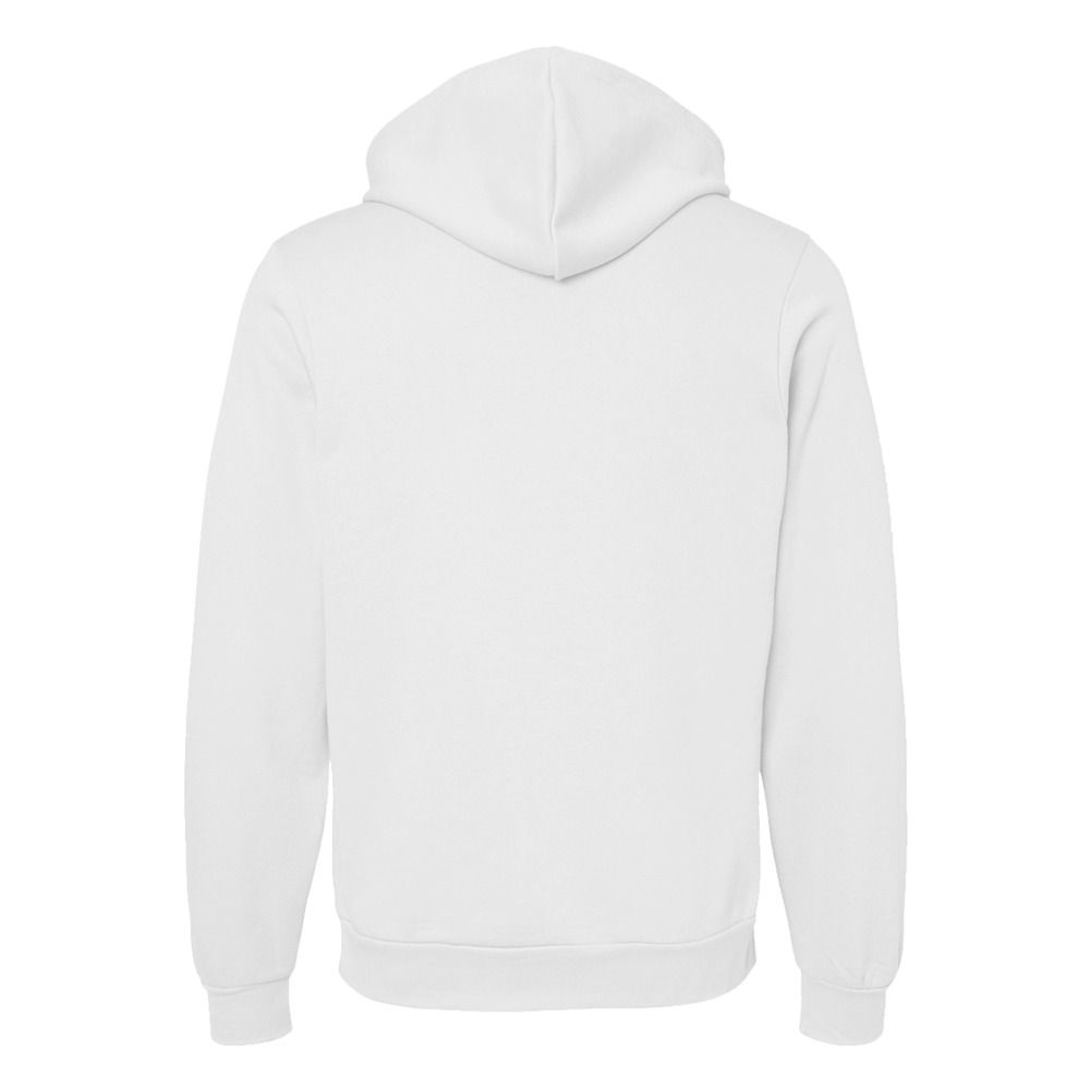 Bella+Canvas 3719 - Unisex Poly/Cotton Hooded Pullover Sweatshirt