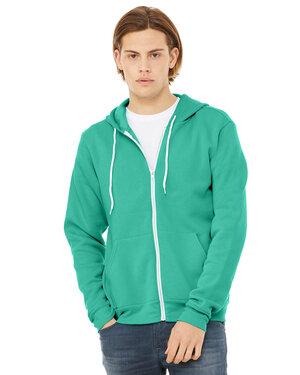 Bella+Canvas 3739 - Unisex Full-Zip Hooded Sweatshirt