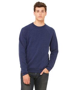 Bella+Canvas 3901 - Unisex Sponge Fleece Crewneck Sweatshirt Navy Triblend