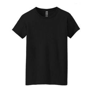 Bella+Canvas 6400 - Relaxed Short Sleeve Jersey T-Shirt Black