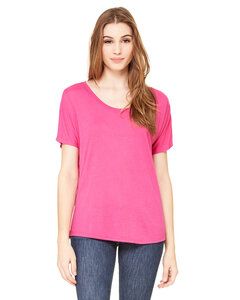 Bella+Canvas 8816 - Ladies' Flowy Simple Tee Berry