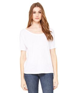 Bella+Canvas 8816 - Ladies' Flowy Simple Tee White