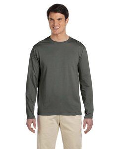 Gildan 64400 - Softstyle Long Sleeve T-Shirt Military Green