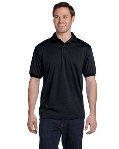 Hanes 054X - Blended Jersey Sport Shirt Black