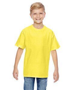 Hanes 498Y - Hanes® Youth Nano-T® Cotton T-Shirt Yellow