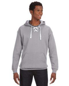 J. America 8830 - Sport Lace Hooded Sweatshirt Oxford