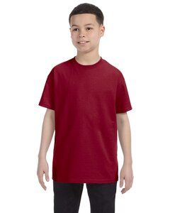 JERZEES 29BR - Heavyweight Blend™ 50/50 Youth T-Shirt Cardinal