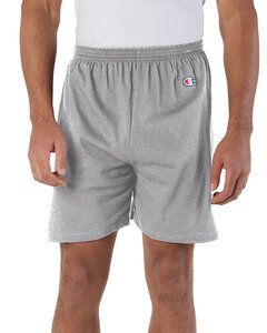 Champion 8187 - Cotton Gym Shorts Oxford Grey