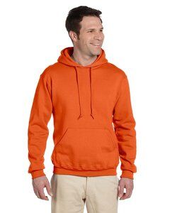 JERZEES 4997MR - NuBlend® SUPER SWEATS® Hooded Sweatshirt Safety Orange