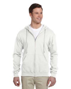 JERZEES 993MR - NuBlend® Full-Zip Hooded Sweatshirt White