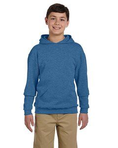 JERZEES 996YR - NuBlend® Youth Hooded Sweatshirt Vintage Heather Blue