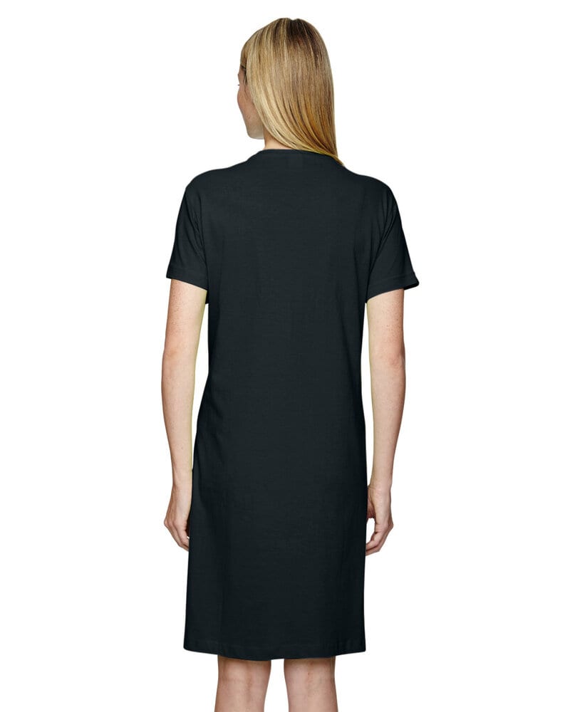 LAT 3522 - Ladies' Fine Jersey V-Neck Coverup